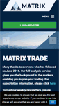 Mobile Screenshot of matrixtrade.com